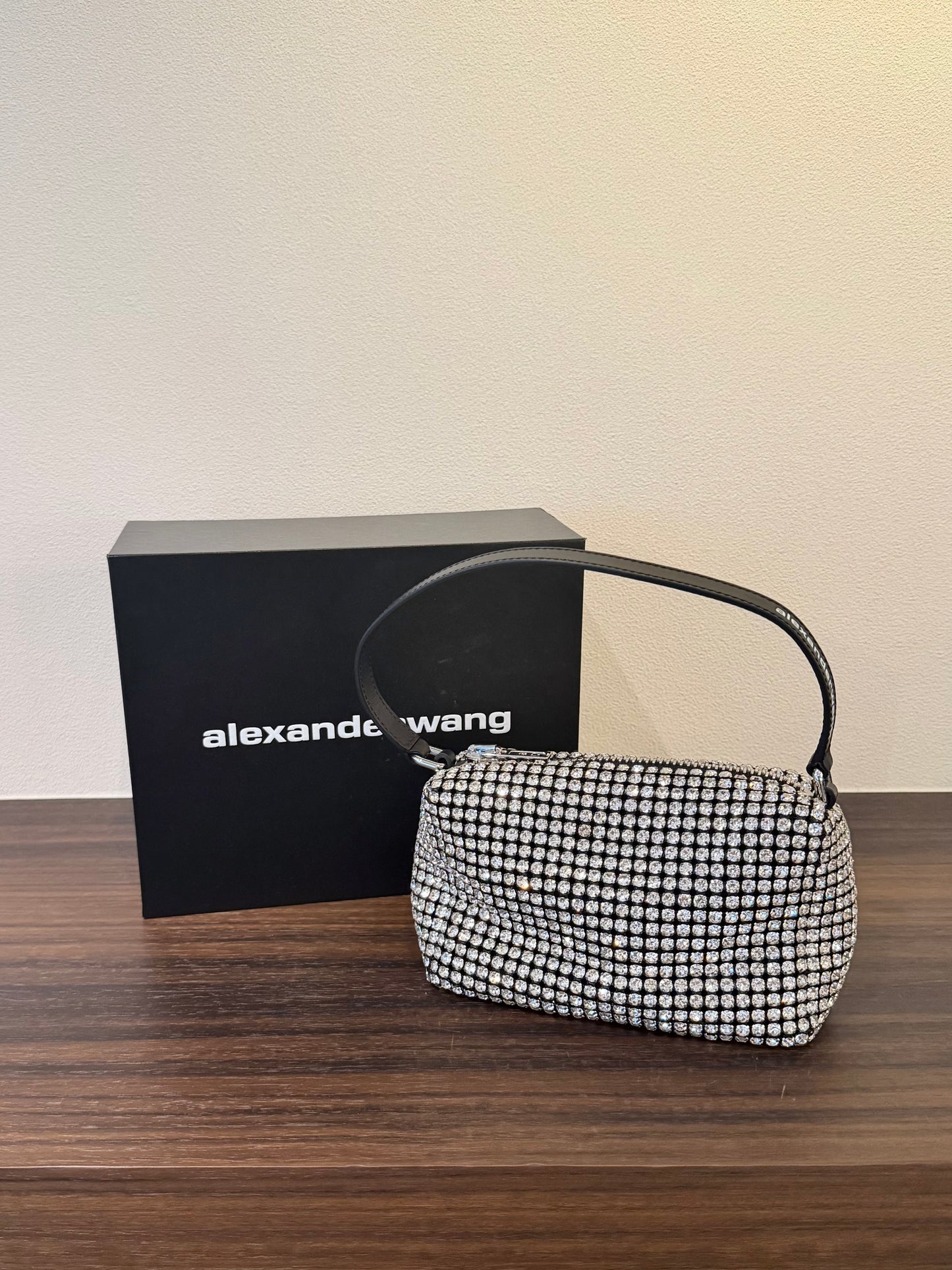 alexanderwang ラインストーンクラッチバッグ