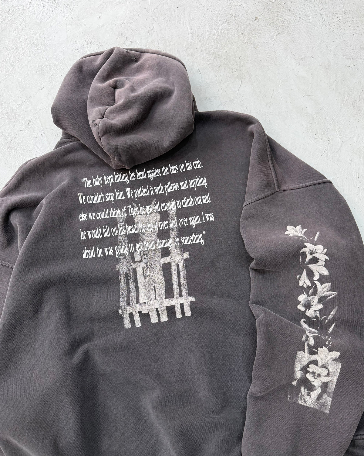 ENFANTS RICHES DÉPRIMÉS Head Against The Bars Hoodie