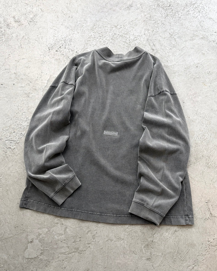 Acne Studios Rubber Logo Fleece Sweat