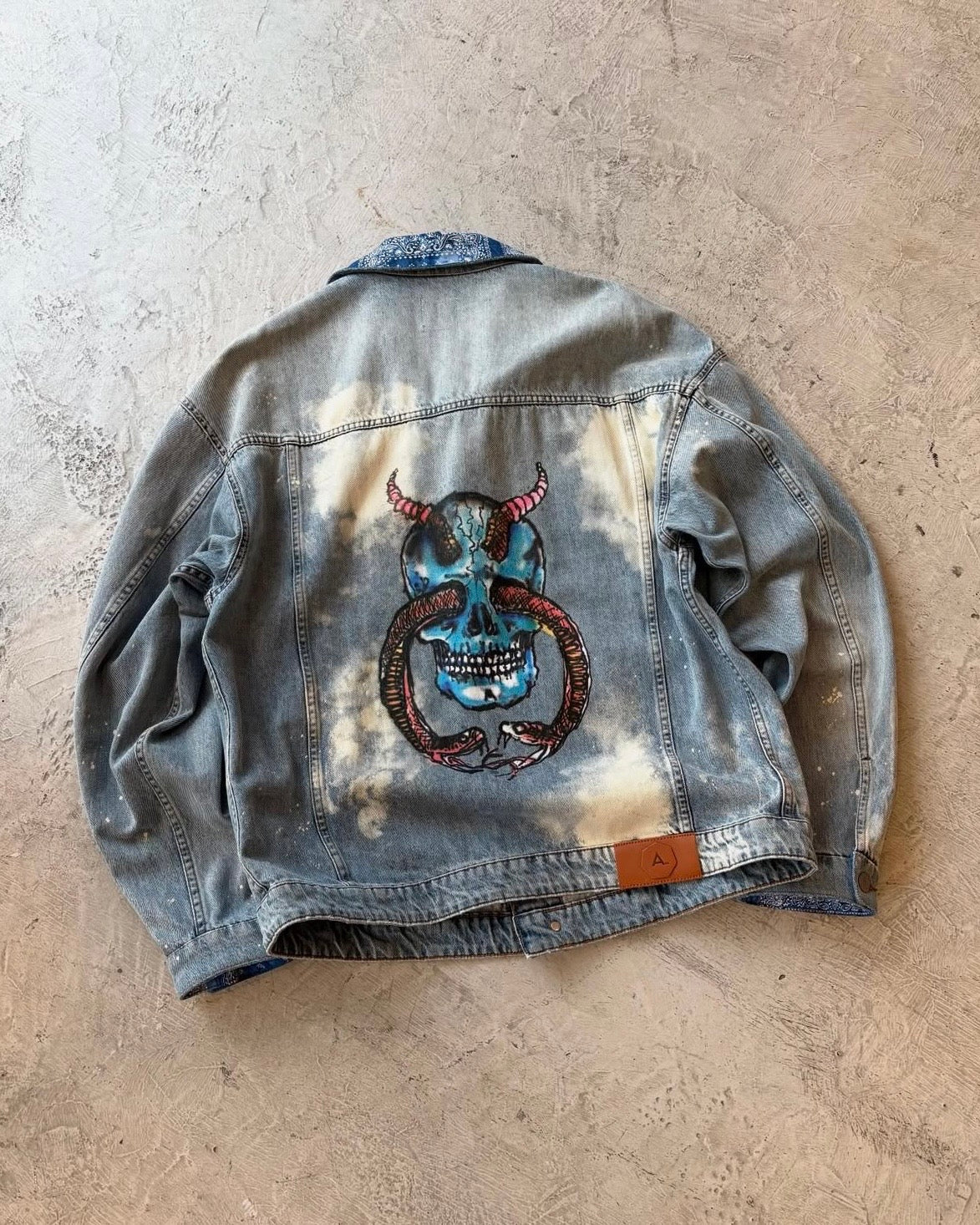 Alchemist Oversized Paint Denim JKT