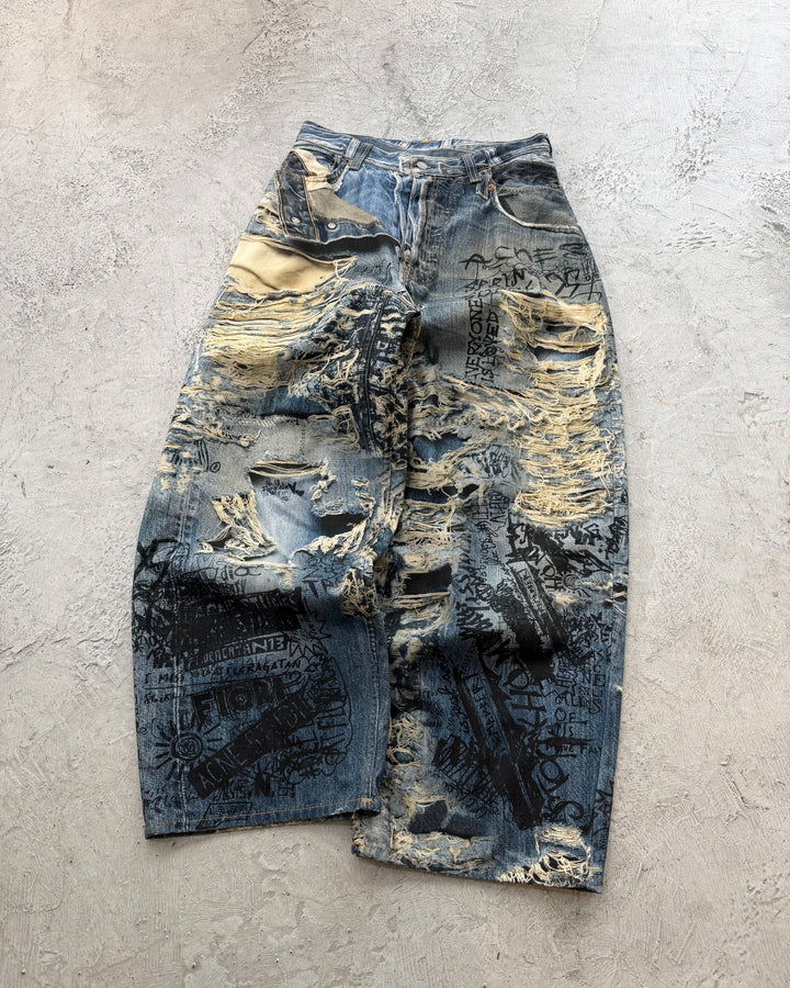 Acne Studios Super Baggy Fit Jeans