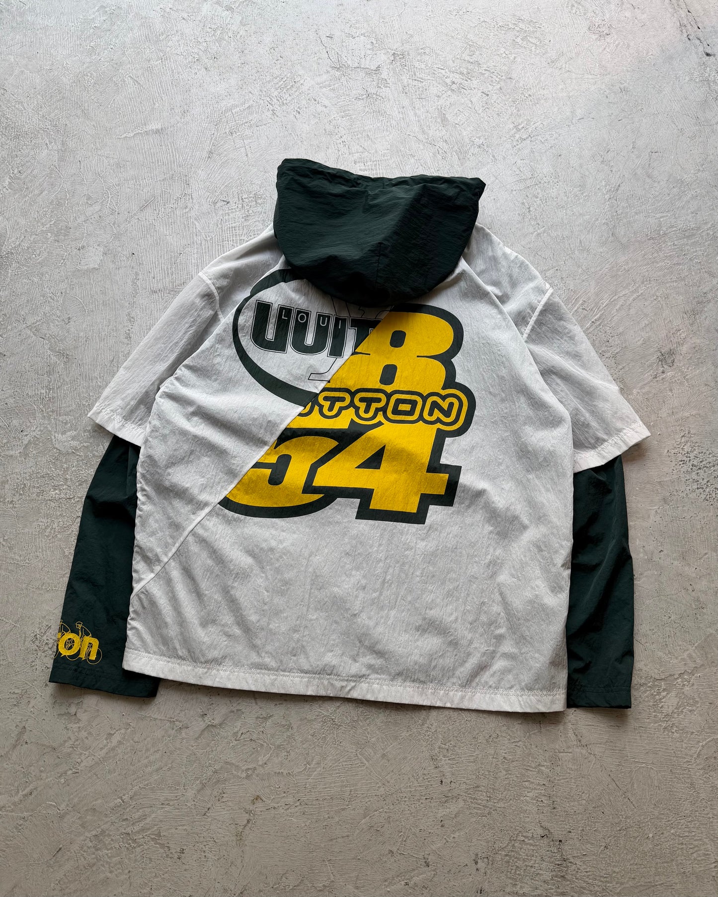 LOUIS VUITTON Patchwork Baseball Hoodie