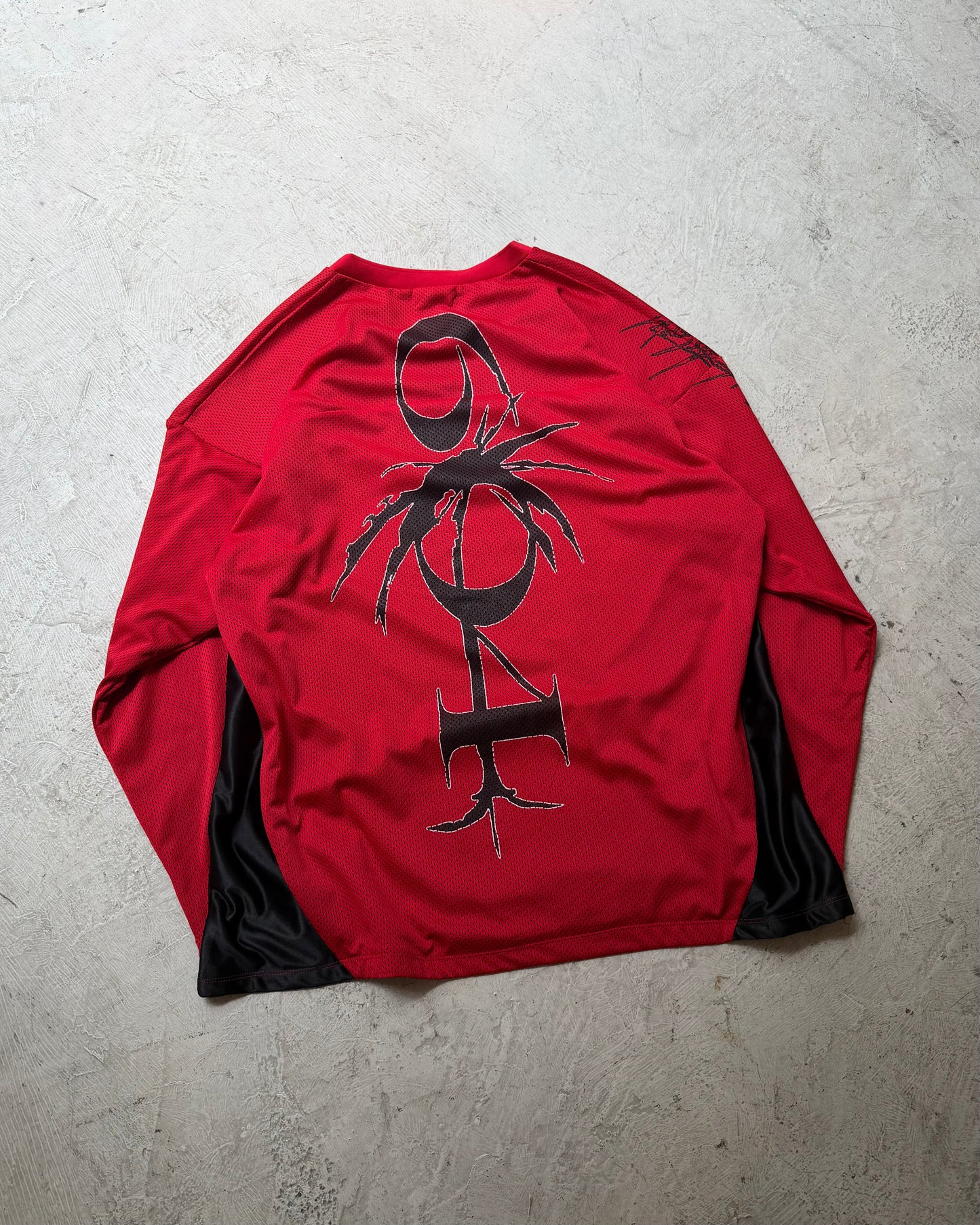 604SERVICE Mesh Logo L/S Tee