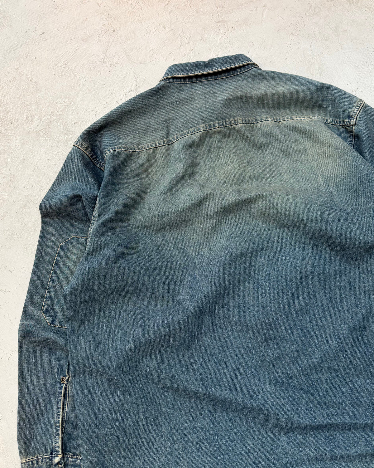 BUGLE BOY Faded Denim Work Shirt