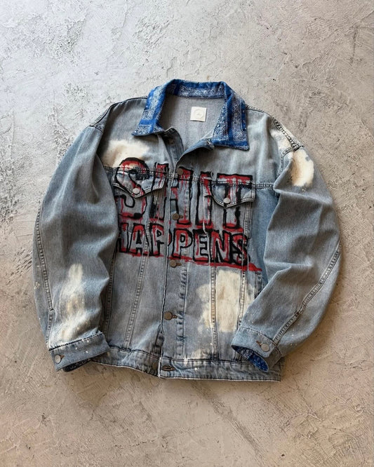 Alchemist Oversized Paint Denim JKT