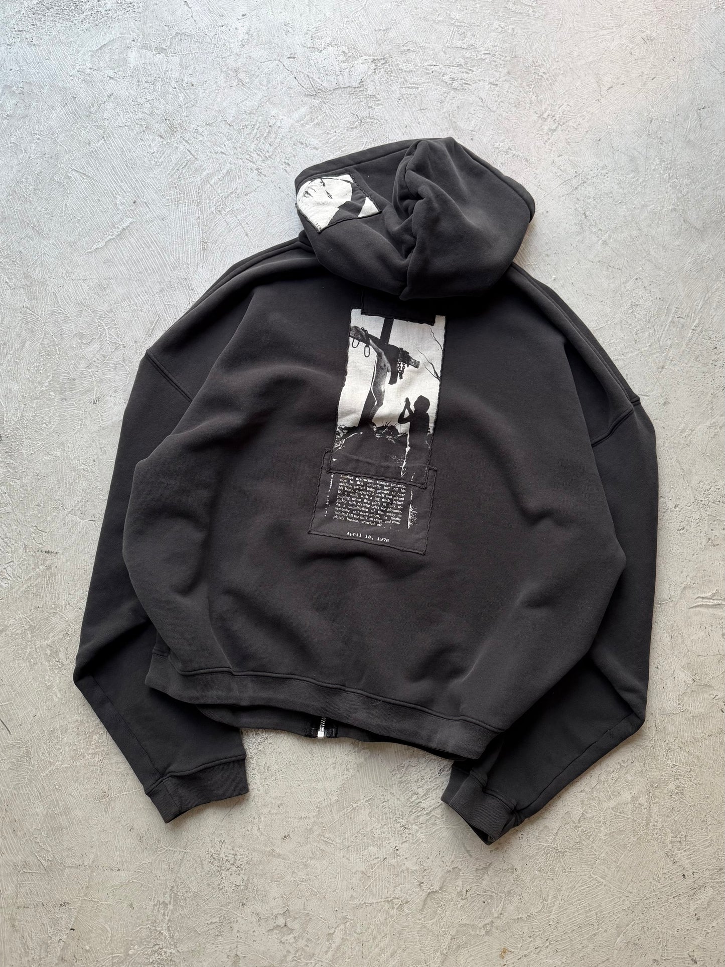 ENFANTS RICHES DÉPRIMÉS  "Assemblage" Zip Hoodie