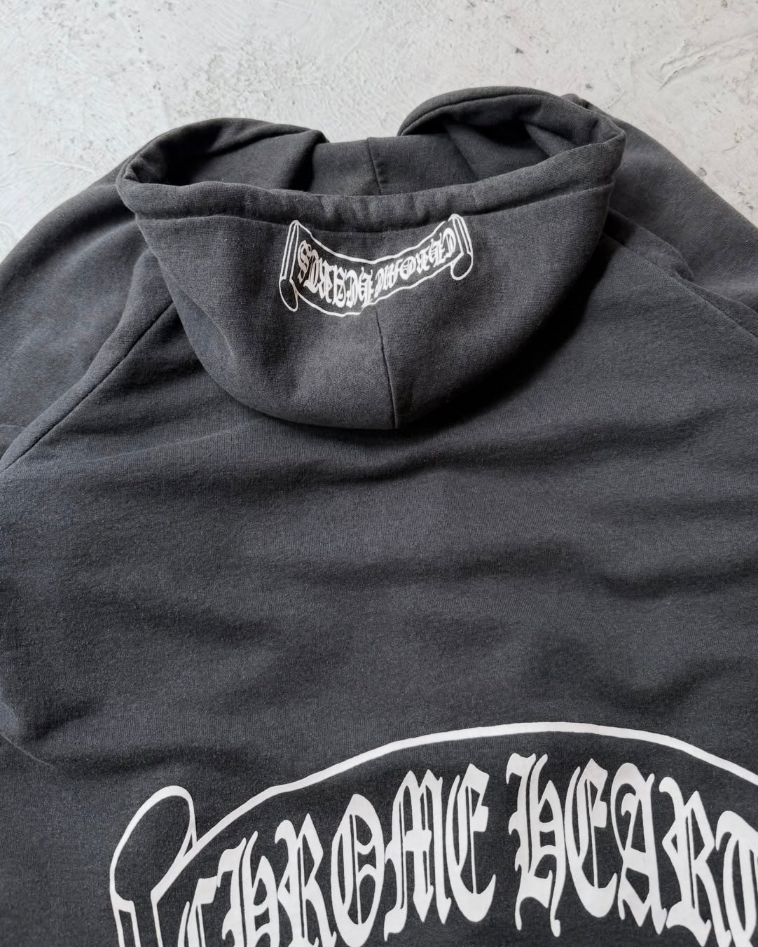 CHROME HEARTS "OLD" zip Hoodie