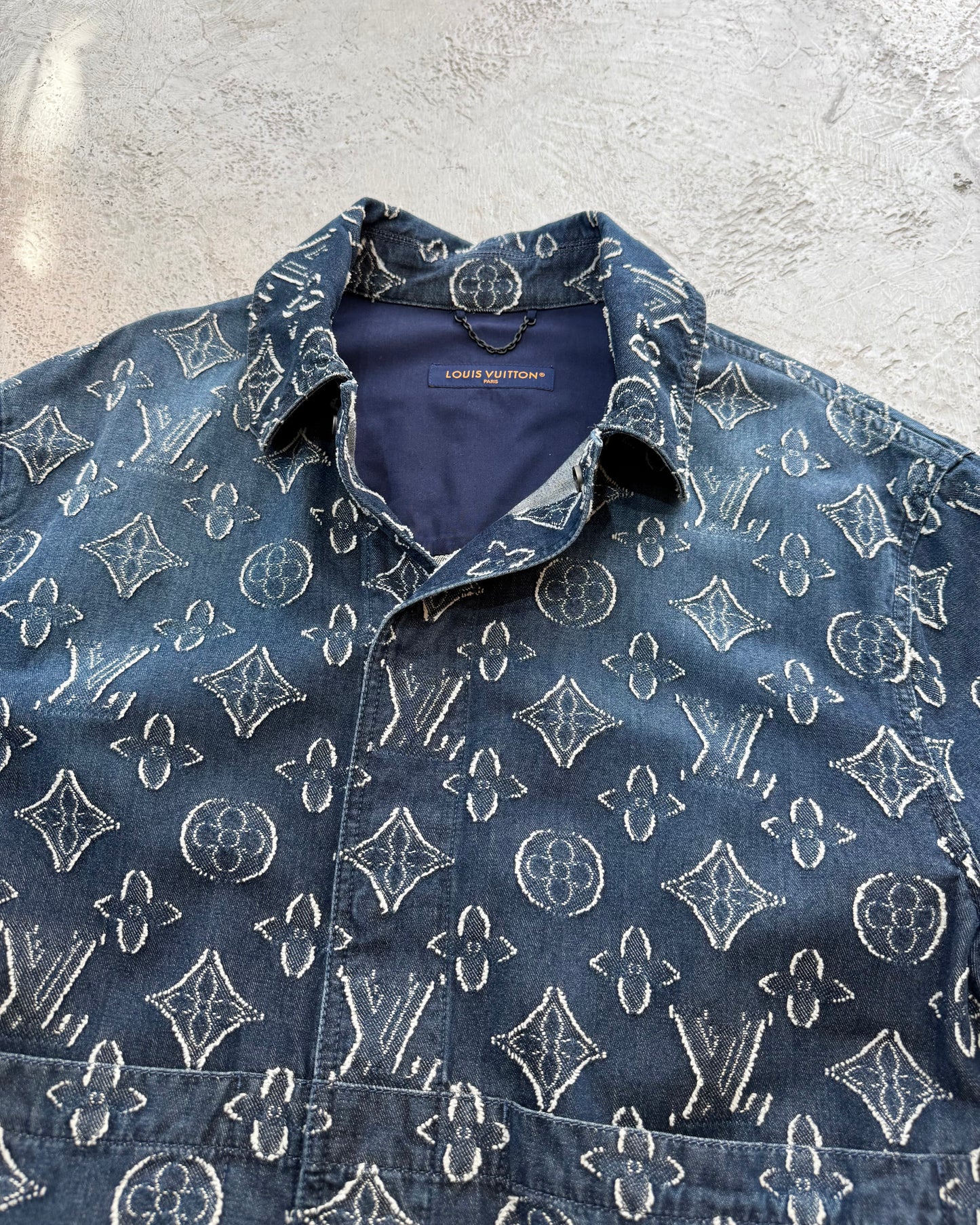 LOUIS VUITTON Monogram Chambray Shirt