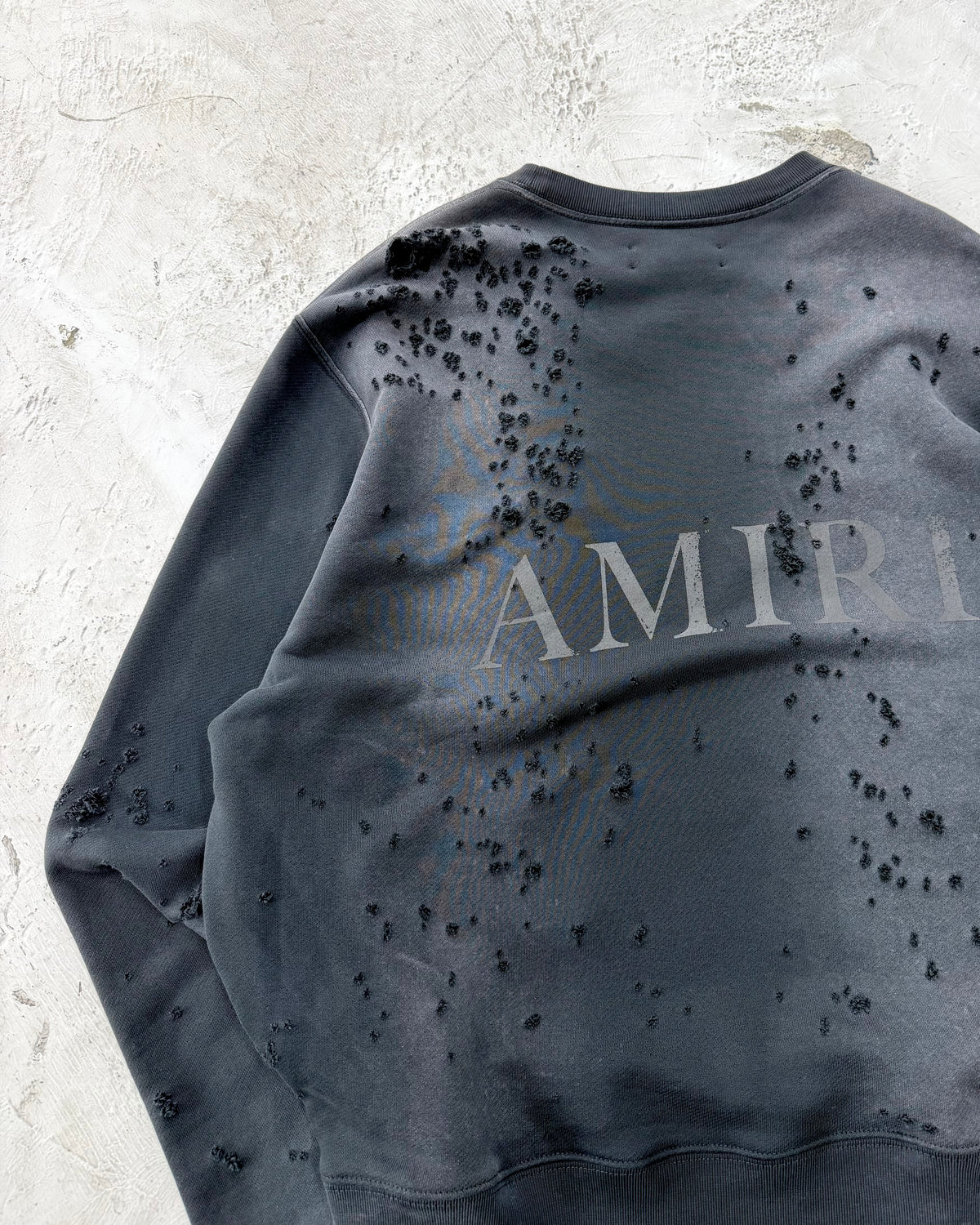 AMIRI MA Core Logo Shotgun Crewneck Sweat