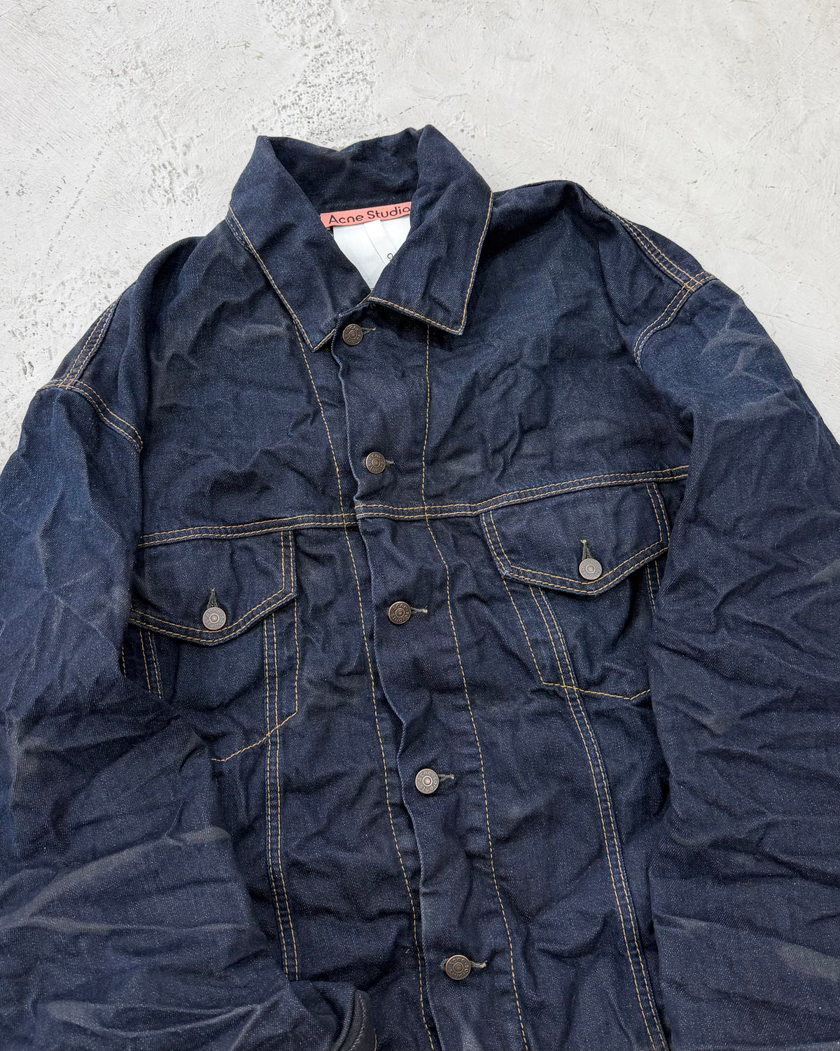 Acne Studios Creased Denim JKT