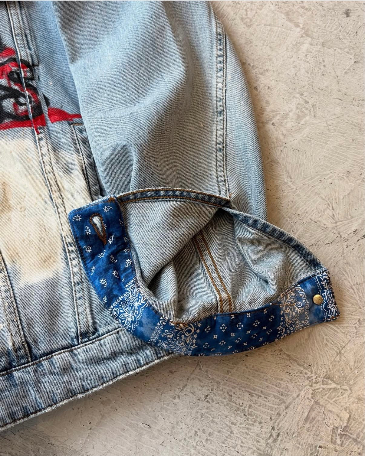 Alchemist Oversized Paint Denim JKT