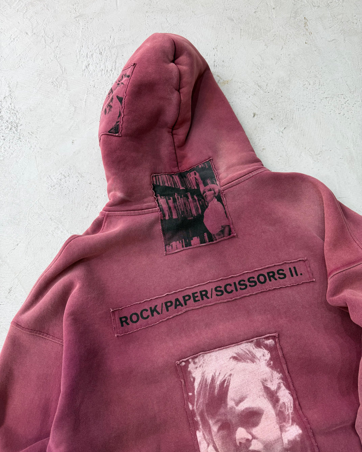 ENFANTS RICHES DÉPRIMÉS Rock / Paper / Scissors II Assemblage Zip Hoodie