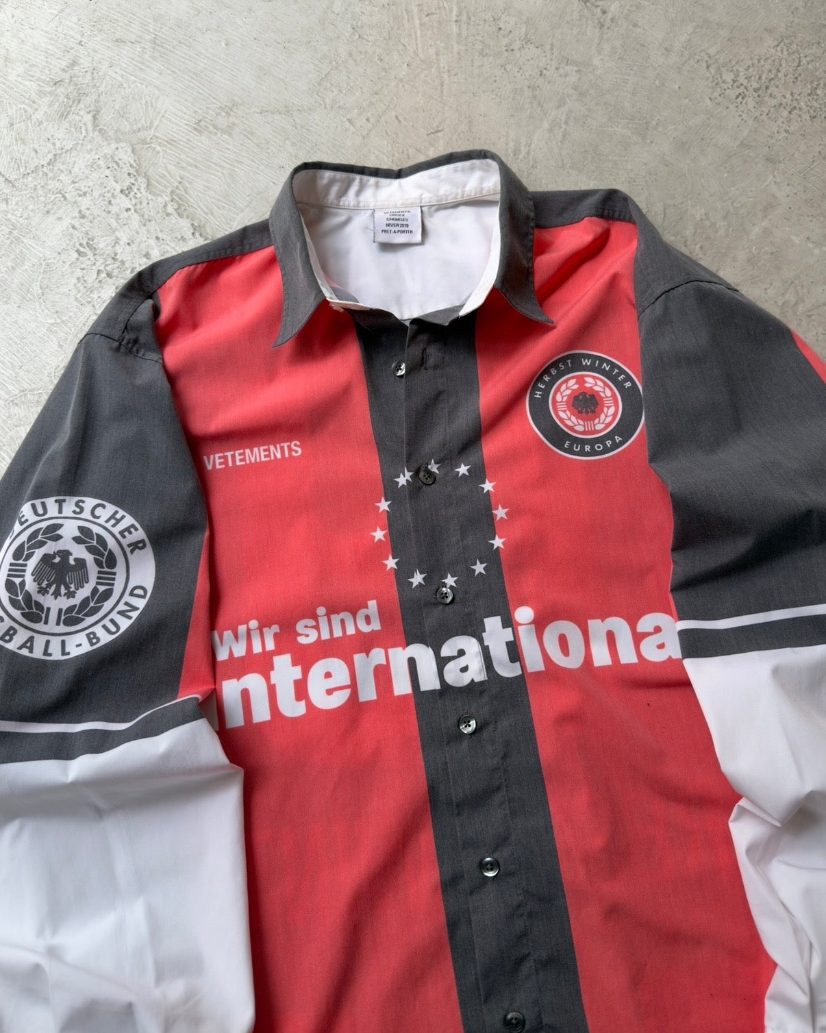 VETEMENTS Germany Football Shirt