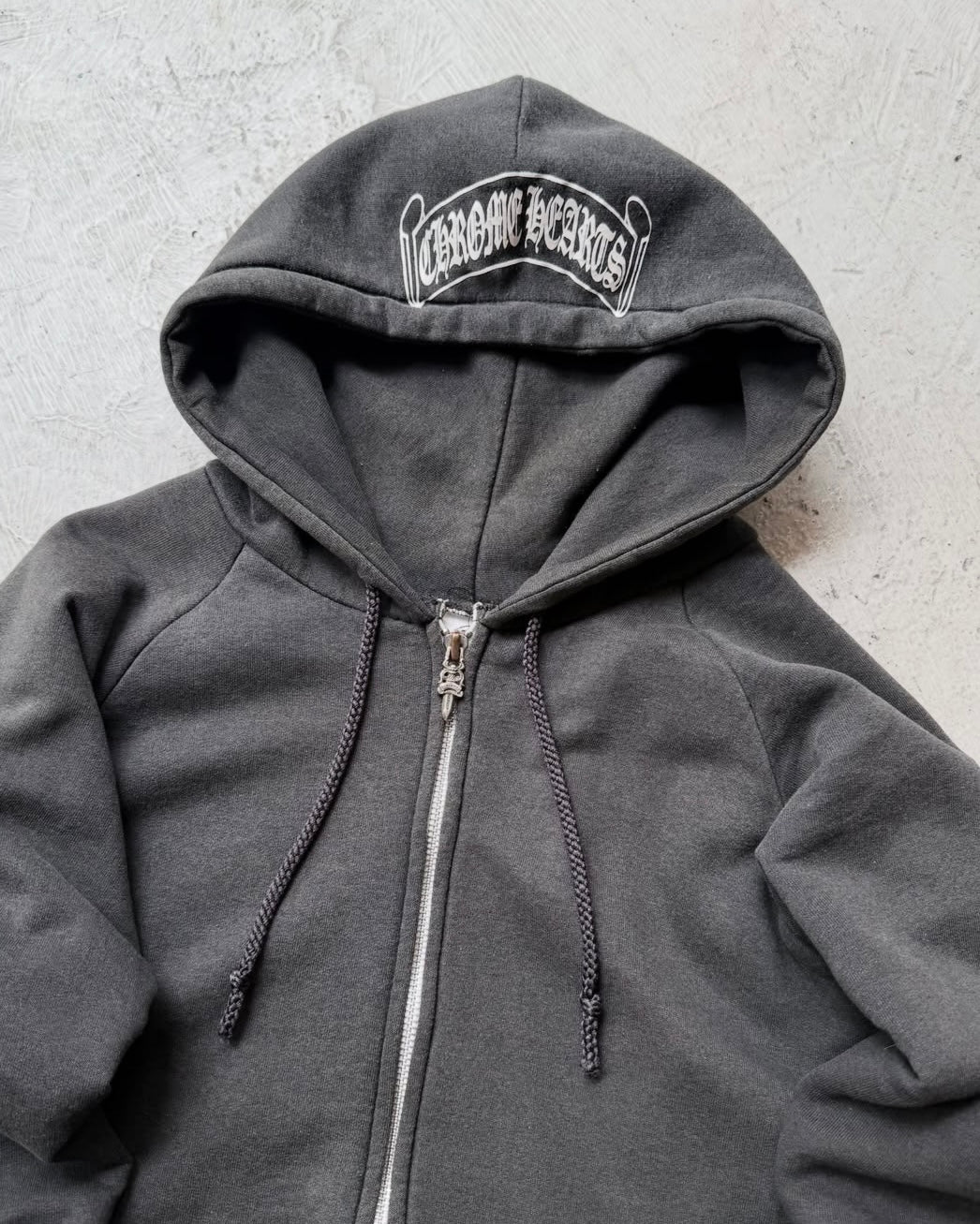 CHROME HEARTS "OLD" zip Hoodie