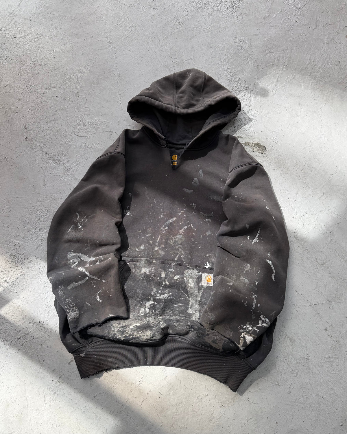 Carhartt Paint Splattered Pullover Hoodie