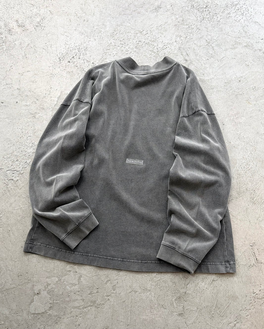 Acne Studios Rubber Logo Fleece Sweat