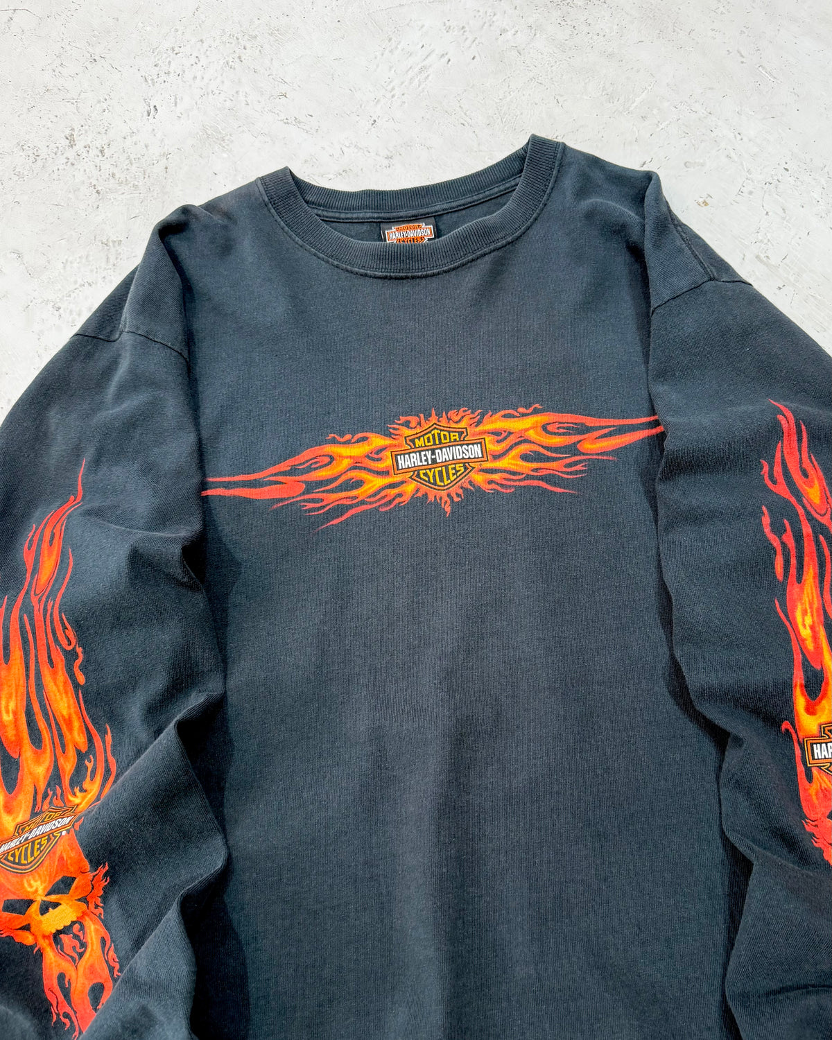Harley-Davidson Chi-Town Flame L/S Tee