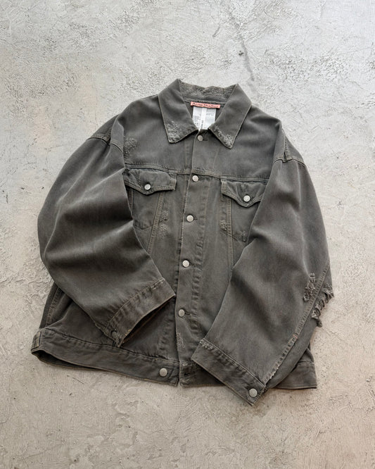 Acne Studios Distressed Oversized Denim JKT