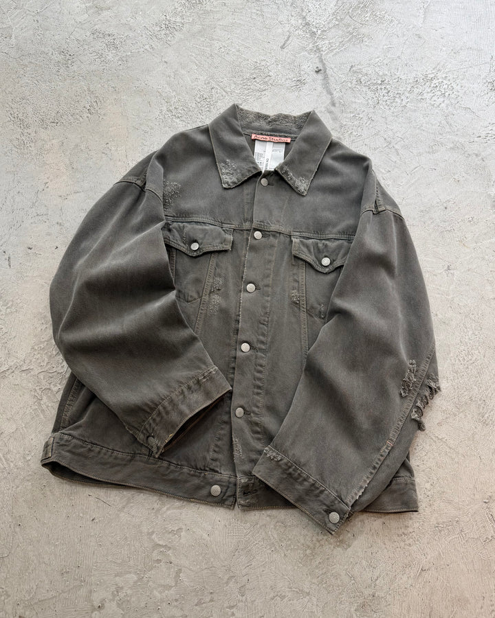 Acne Studios Distressed Oversized Denim JKT