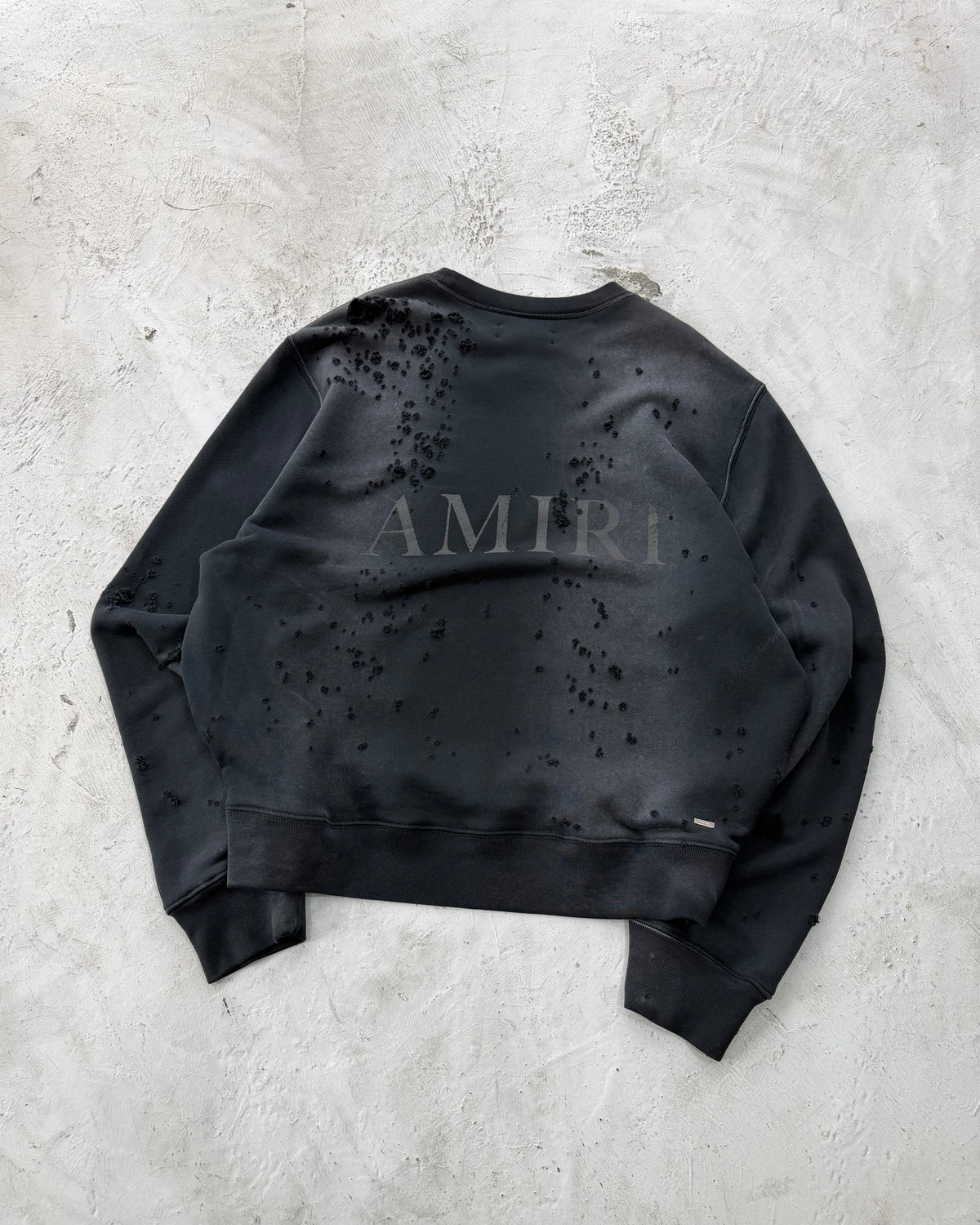 AMIRI MA Core Logo Shotgun Crewneck Sweat