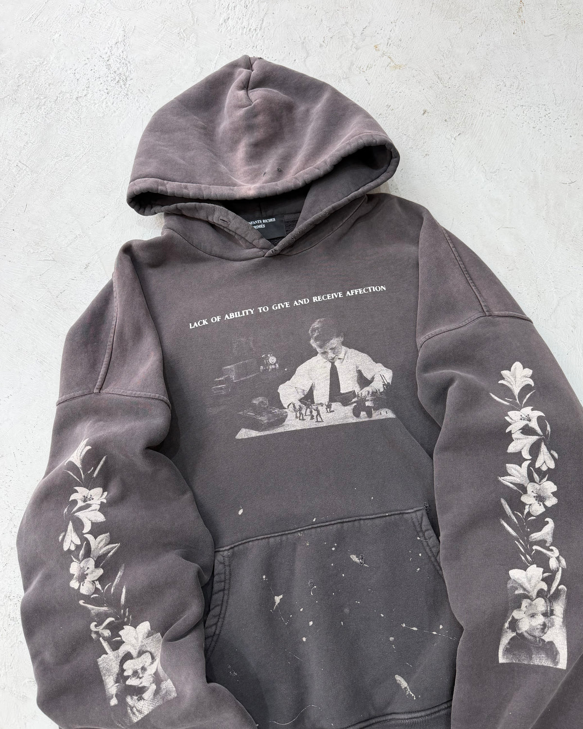 ENFANTS RICHES DÉPRIMÉS Head Against The Bars Hoodie