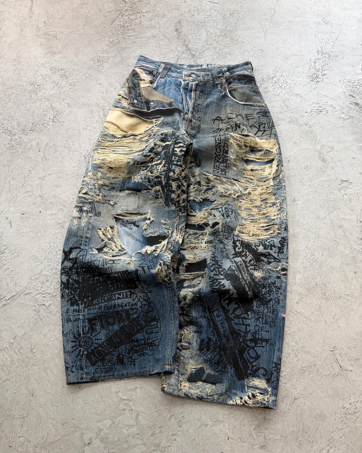 Acne Studios Super Baggy Fit Jeans