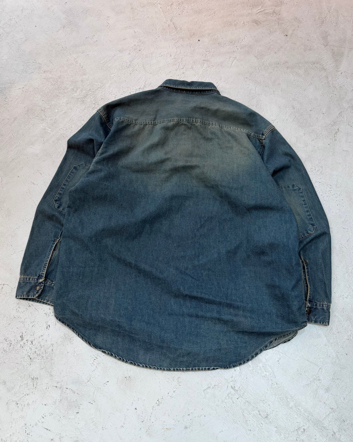 BUGLE BOY Faded Denim Work Shirt