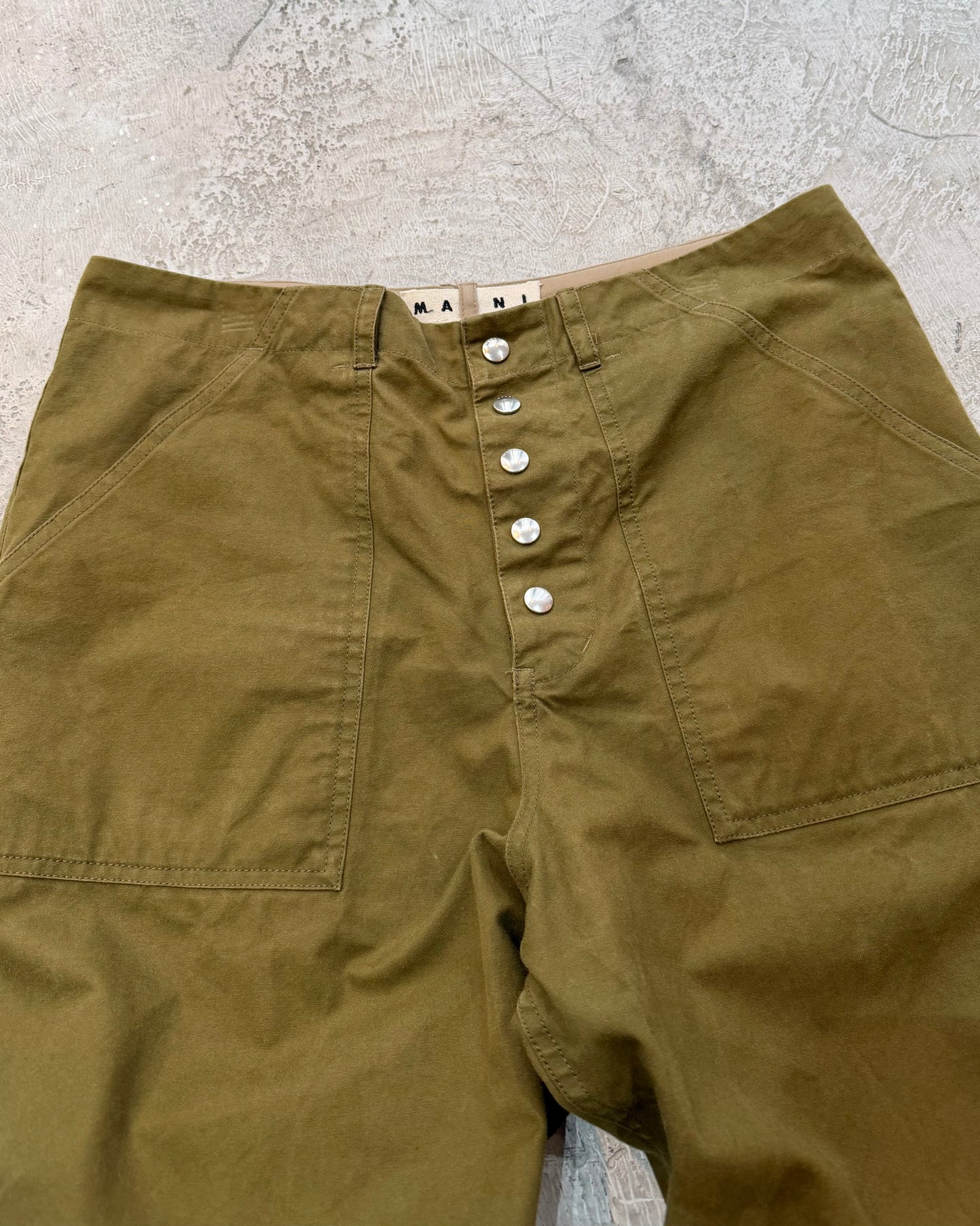 MARNI Cotton Loose Pants