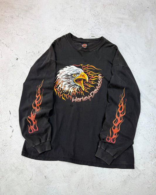 Harley-Davidson Eagle Flame L/S Tee