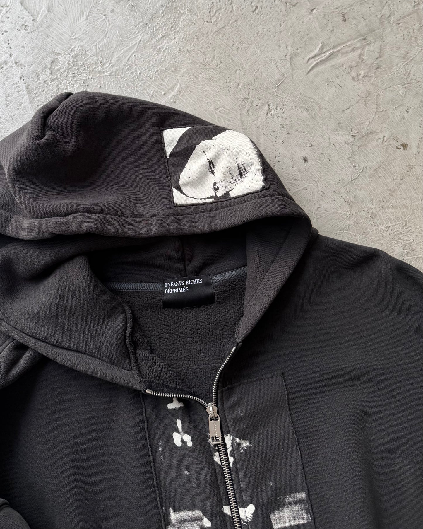 ENFANTS RICHES DÉPRIMÉS  "Assemblage" Zip Hoodie