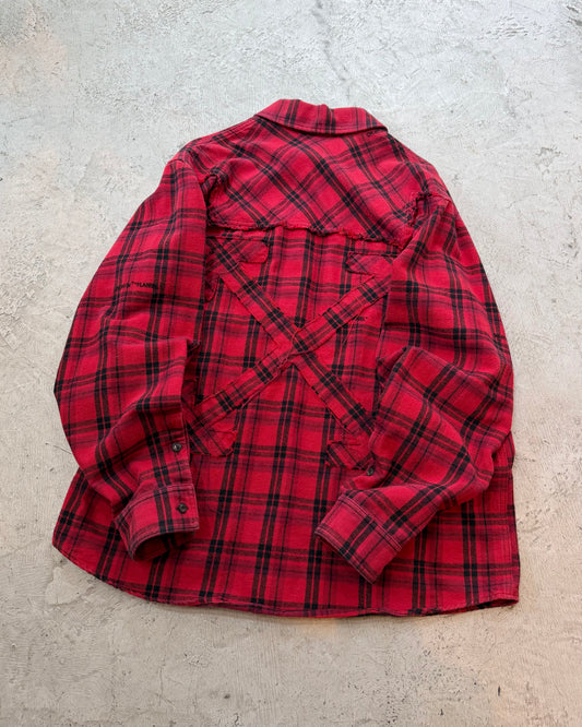Off-White Check Arrow Flannel Shirt