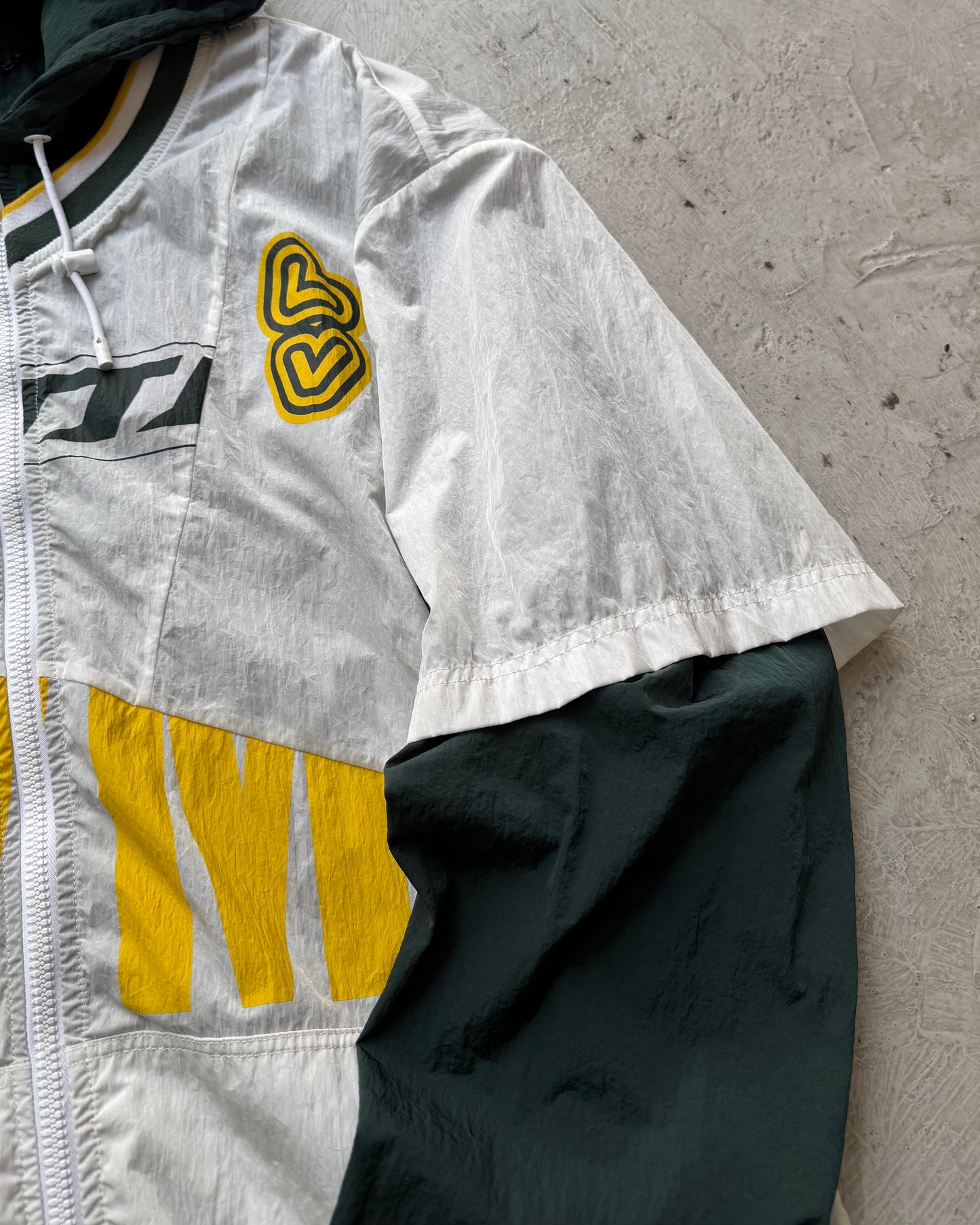 LOUIS VUITTON Patchwork Baseball Hoodie